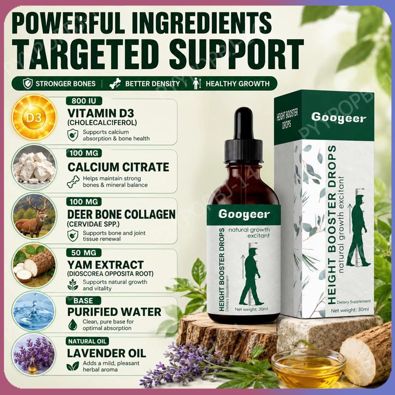 Herbal Wellness Drops - Googeer Vitamin D3 Calcium Citrate Liquid