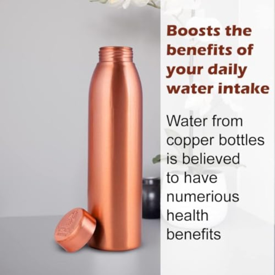 Copper Water Bottle 1L - Gift  - đánh giá và giá Ayurvedic & Herbal Wellness Kits
