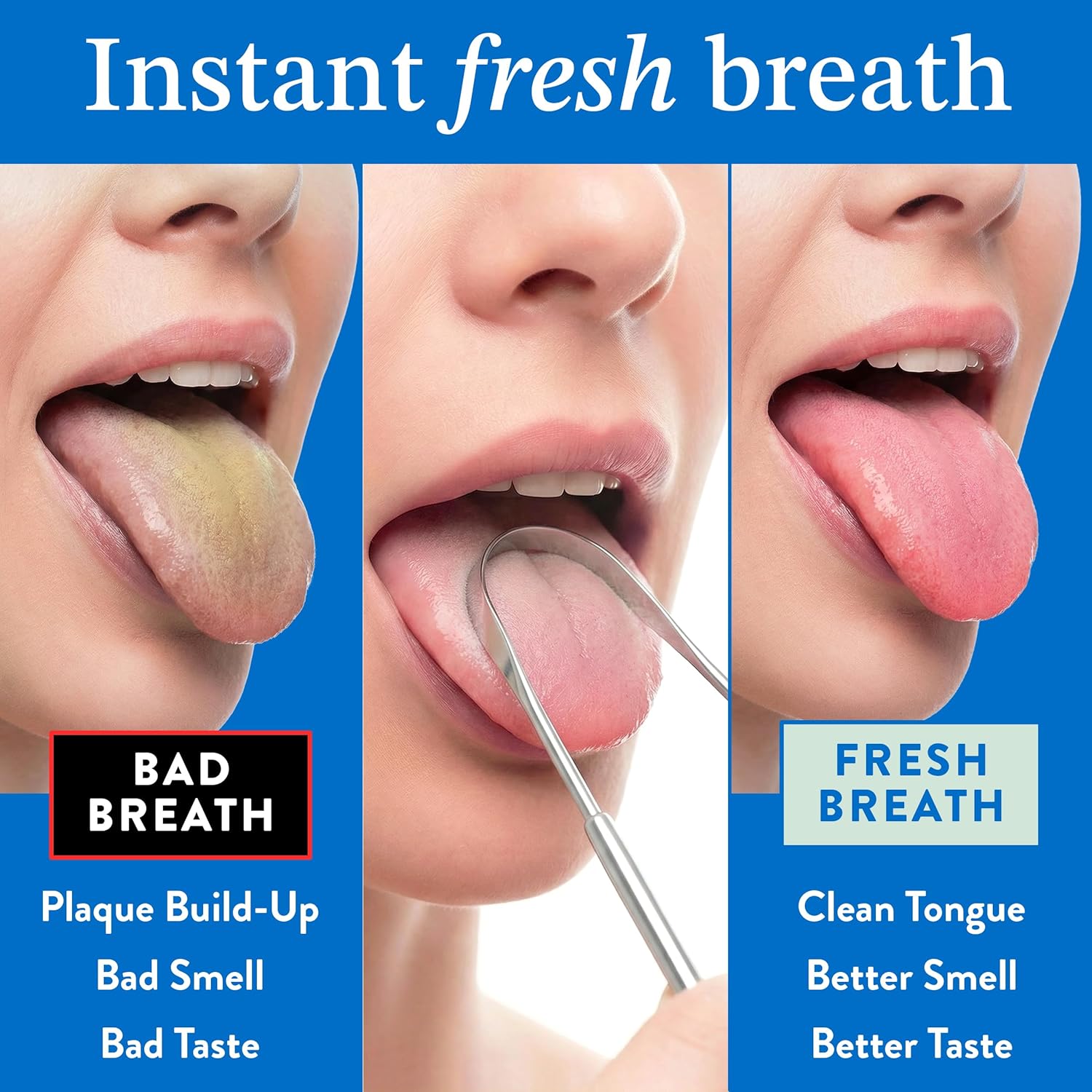 Tongue Scraper for Adults (3 P - đánh giá và giá Ayurvedic & Herbal Wellness Kits