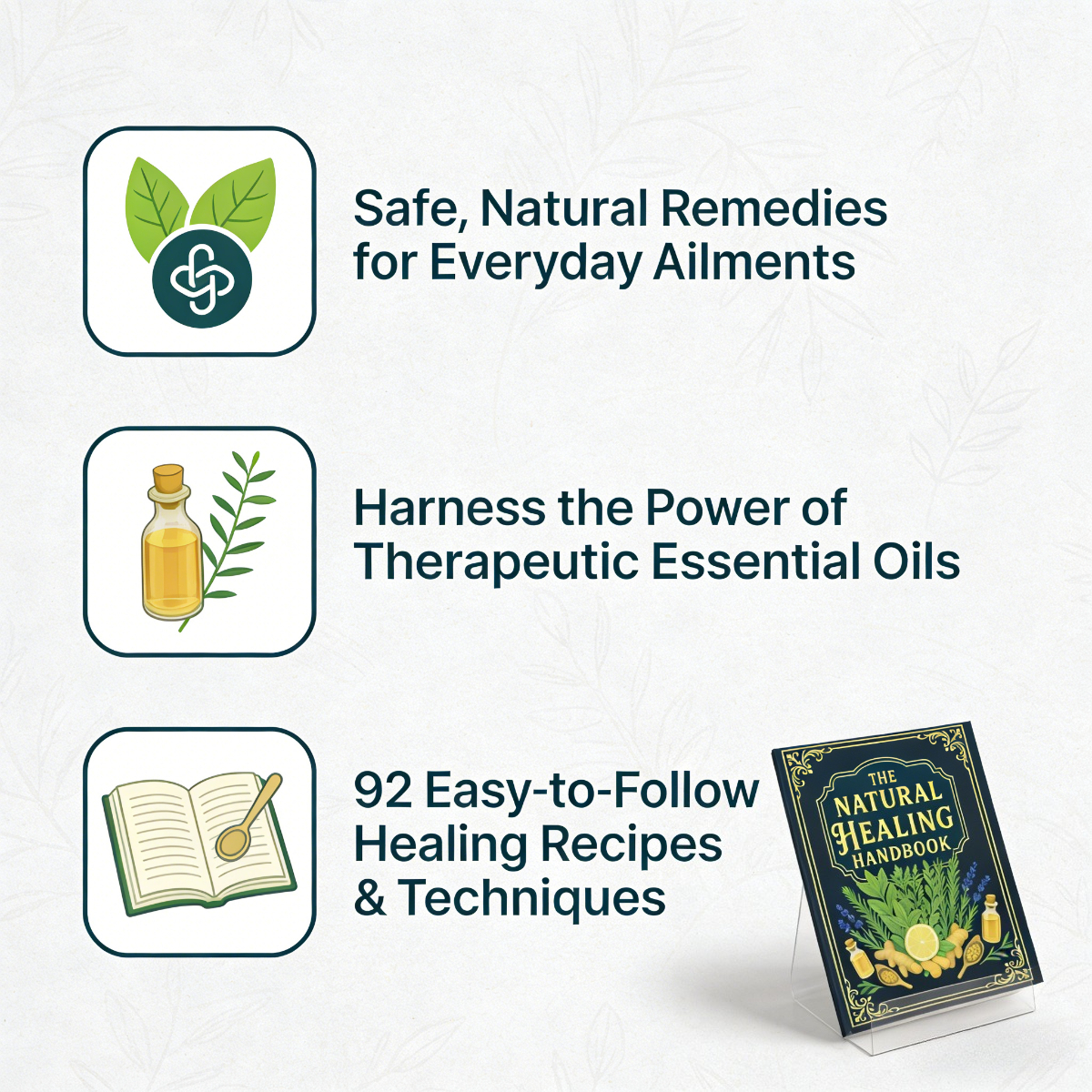 The Natural Healing Handbook:  - đánh giá và giá Natural Herbal Wellness